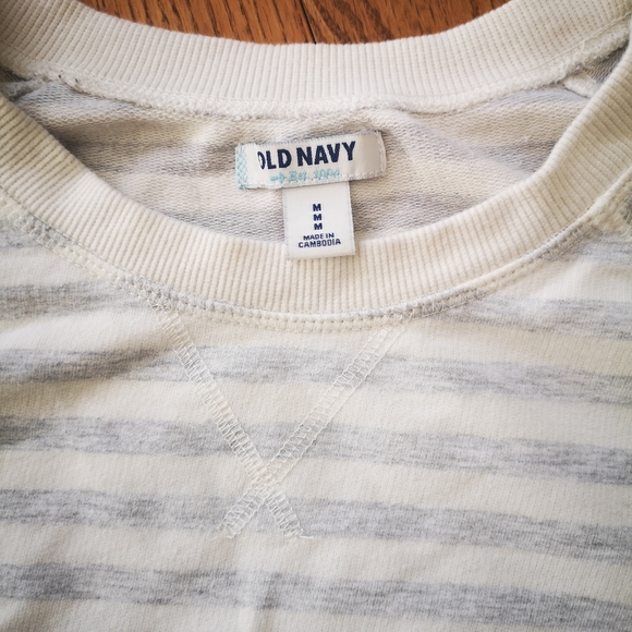 Old Navy Crewneck Horizontal Striped Sweater - Picture 4 of 5